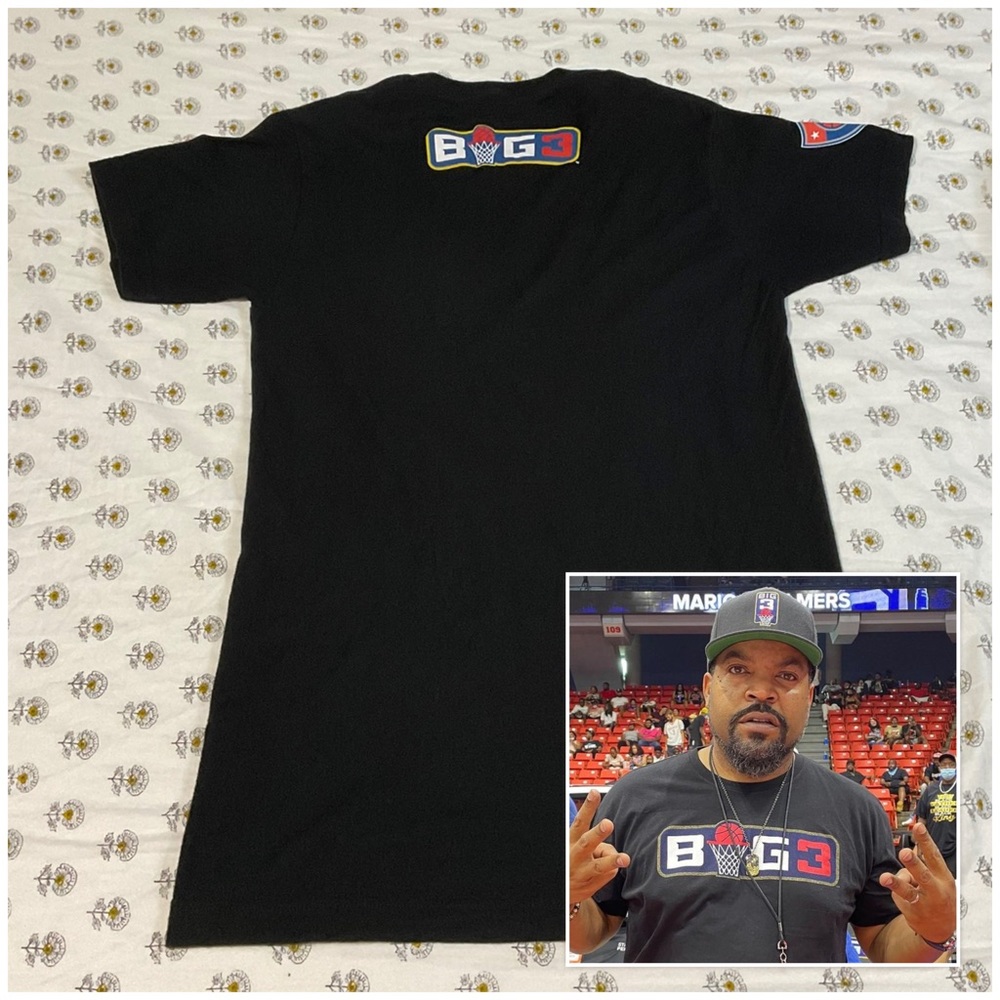 Big 3 Tri State Ice Cube Basketball Team Men’s Size Small NWOT